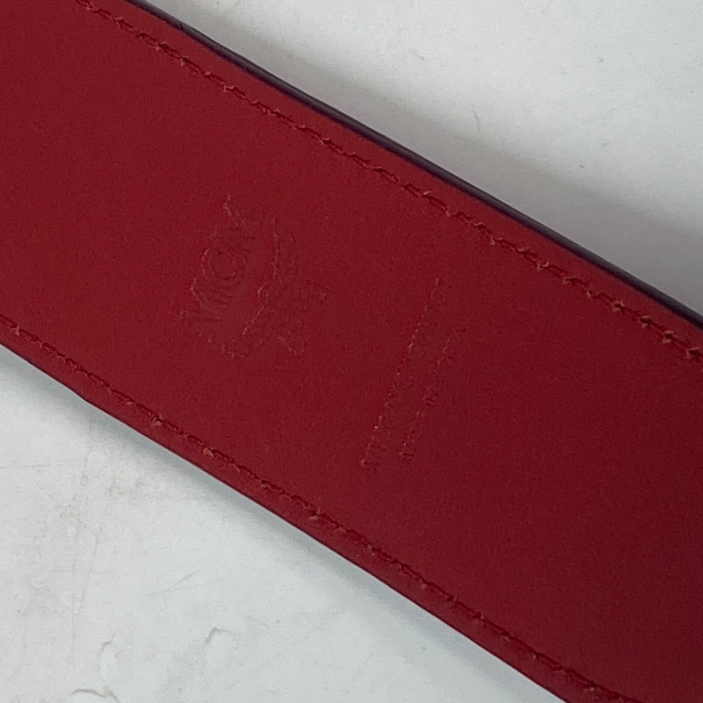 MCM ロゴ メタルプレート ショルダーストラップ レザー/スエード レディース - brandshop-reference