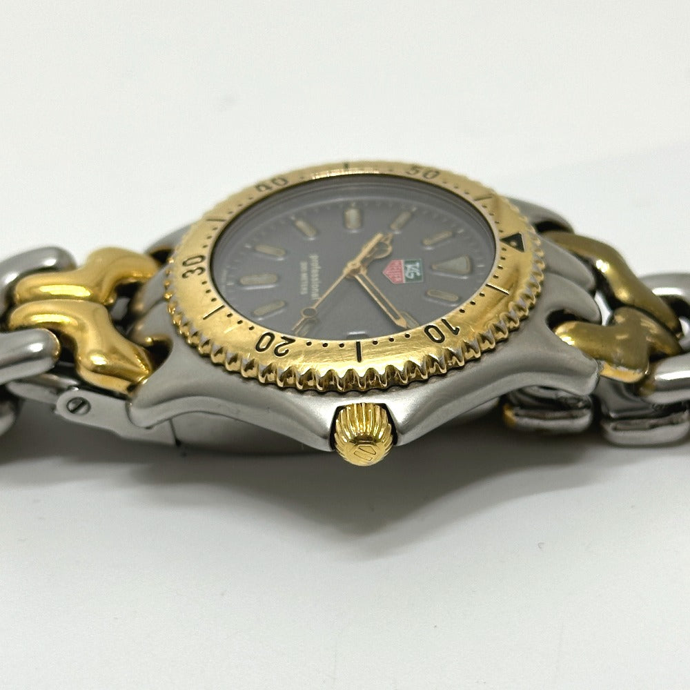 TAG HEUER S95.206 セルシリーズ プロフェッショナル 200ml クオーツ 腕時計 SS メンズ シルバー