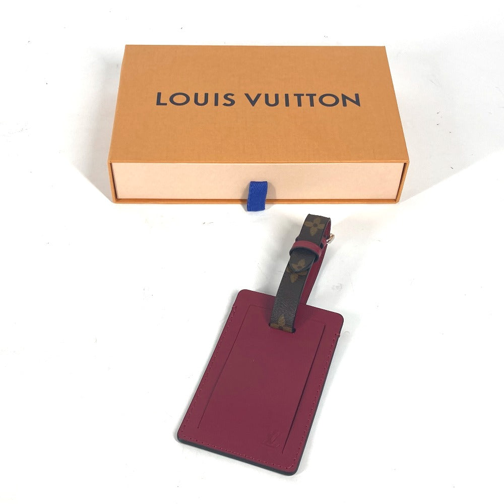LOUIS VUITTON モノグラム ネームタグ 非売品 チャーム モノグラムキャンバス レディース ブラウン - brandshop-reference