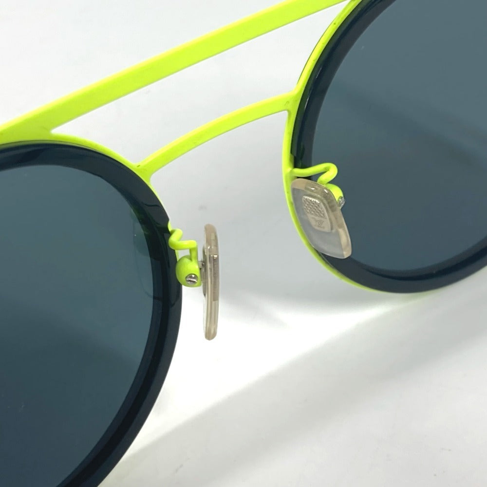 LOUIS VUITTON Z1068E ダミエシャッフル メガネ 眼鏡 アイウェア サングラス メタル ユニセックス ブラック - brandshop-reference