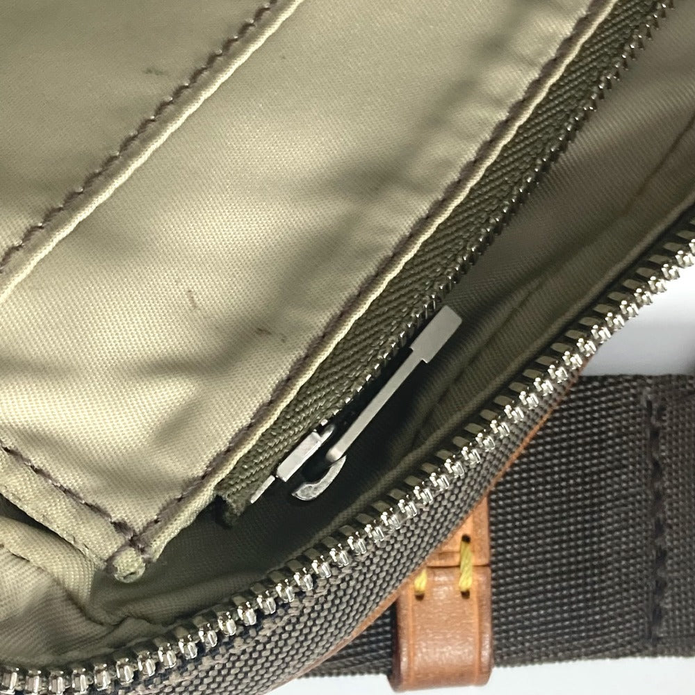 Louis Vuitton M93619 Damier Jean Acrobat bahu beg beg tali pinggang beg badan damier jean canvas unisex ekor khaki