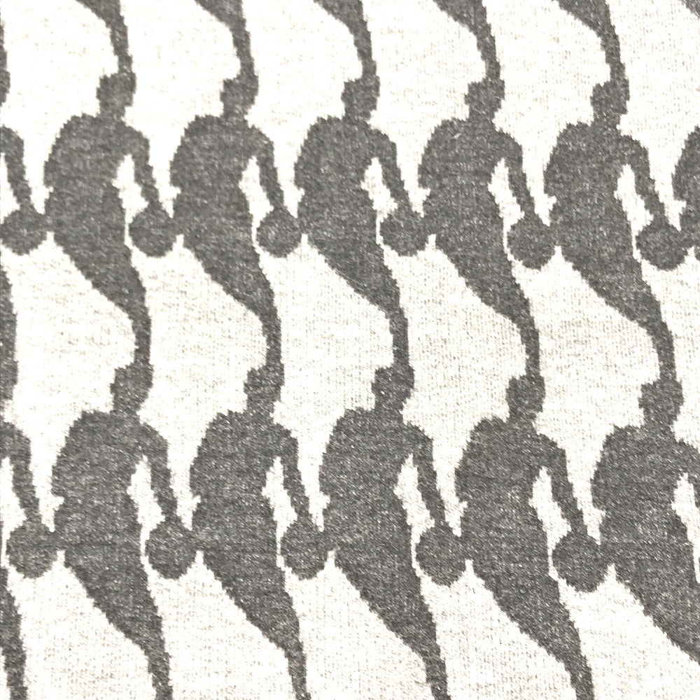 LOUIS VUITTON NBA ジャカード スウェット ニット トップス アパレル 長袖 RM211M セーター コットン メンズ グレー - brandshop-reference