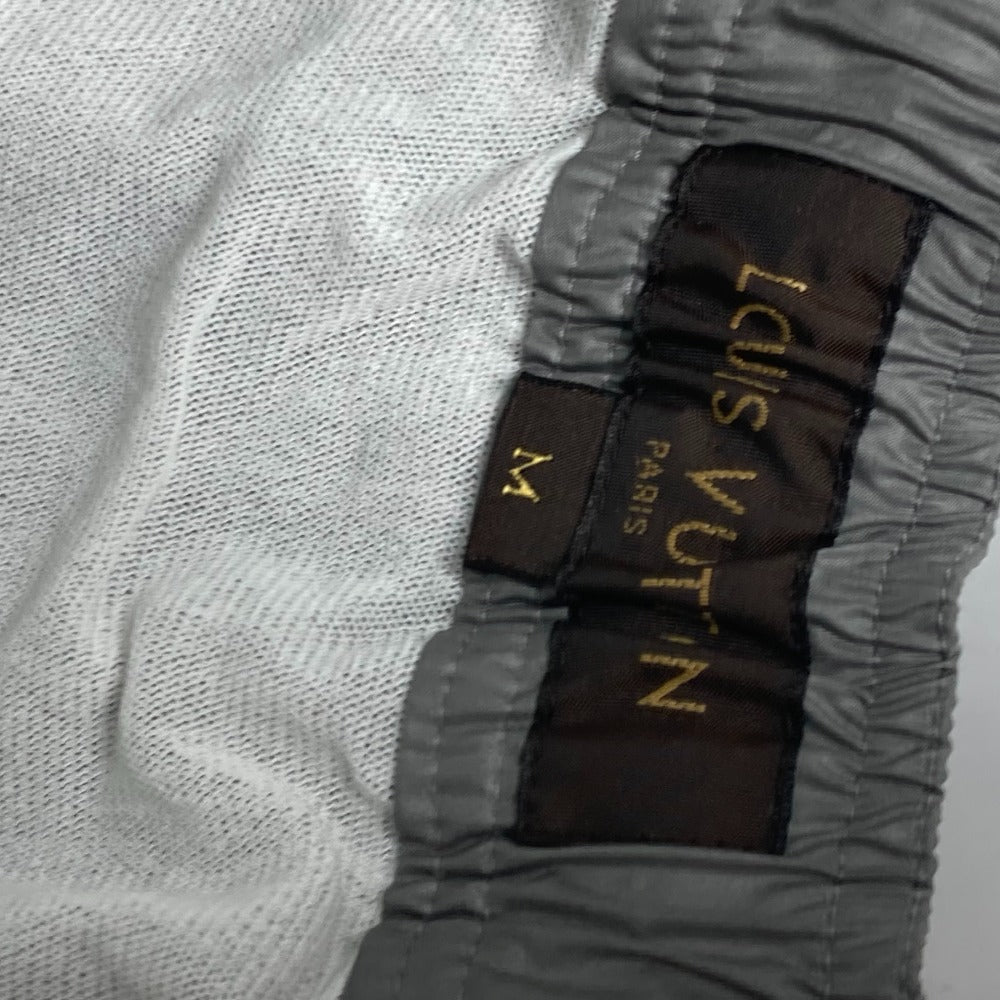 LOUIS VUITTON LVCUP Louis Vuitton Cup Logo Shorts, Men's, Gray, Polyester, Bottoms, Apparel, Trousers, Swimwear