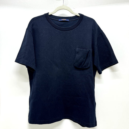 LOUIS VUITTON RM211Q TCL HIY49W 2021年春夏 シグネチャー 3Dポケット モノグラム 半袖 トップス アパレル Tシャツ 半袖Tシャツ コットン メンズ ネイビー