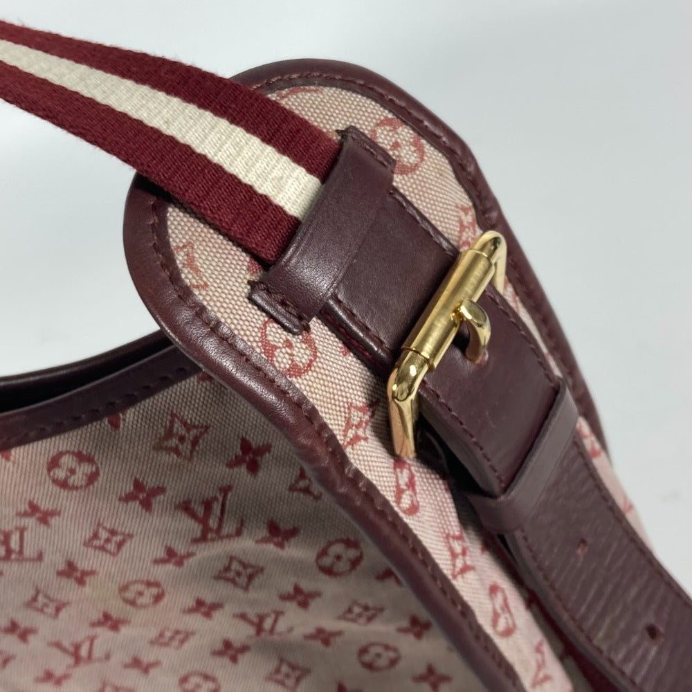 LOUIS VUITTON M92321 Monogram Mini Buzas Marie Kate Crossbody Shoulder Bag in Monogram Mini Canvas, Women's, Cerise, Red