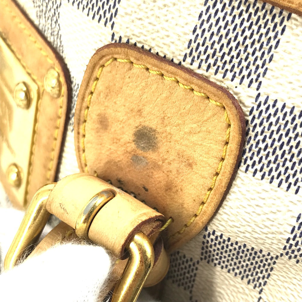 LOUIS VUITTON N52001 Damier Azur Berkeley PM Mini Boston Bag, Handbag, Damier Azur Canvas, Women's, White