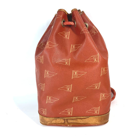 LOUIS VUITTON M80026 LVCUP Louis Vuitton Cup Saint-Tropez Drawstring Bag Shoulder Bag Leather/PVC Women's Abogany Brown