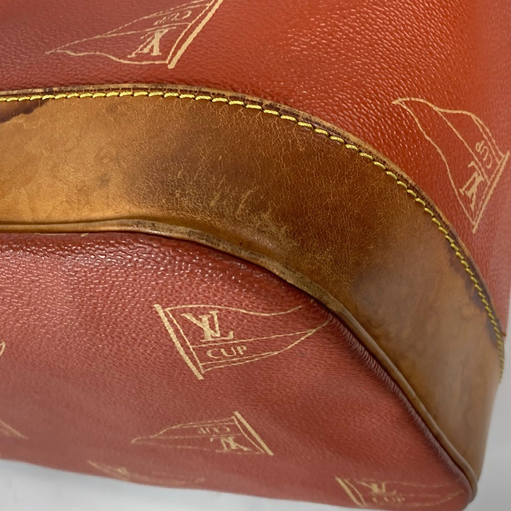 LOUIS VUITTON M80026 LVCUP Louis Vuitton Cup Saint-Tropez Drawstring Bag Shoulder Bag Leather/PVC Women's Abogany Brown