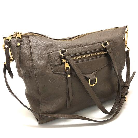 LOUIS VUITTON M43409 モノグラム アンプラント ルミニューズPM カバン ショルダーバッグ 肩掛け バッグ ハンドバッグ モノグラムアンプラントレザー レディース オンブル ブラウン