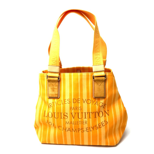 LOUIS VUITTON M94145 プランソレイユ カバPM カバン 肩掛けショルダーバッグ トートバッグ キャンバス レディース ジョーヌ・パッション イエロー