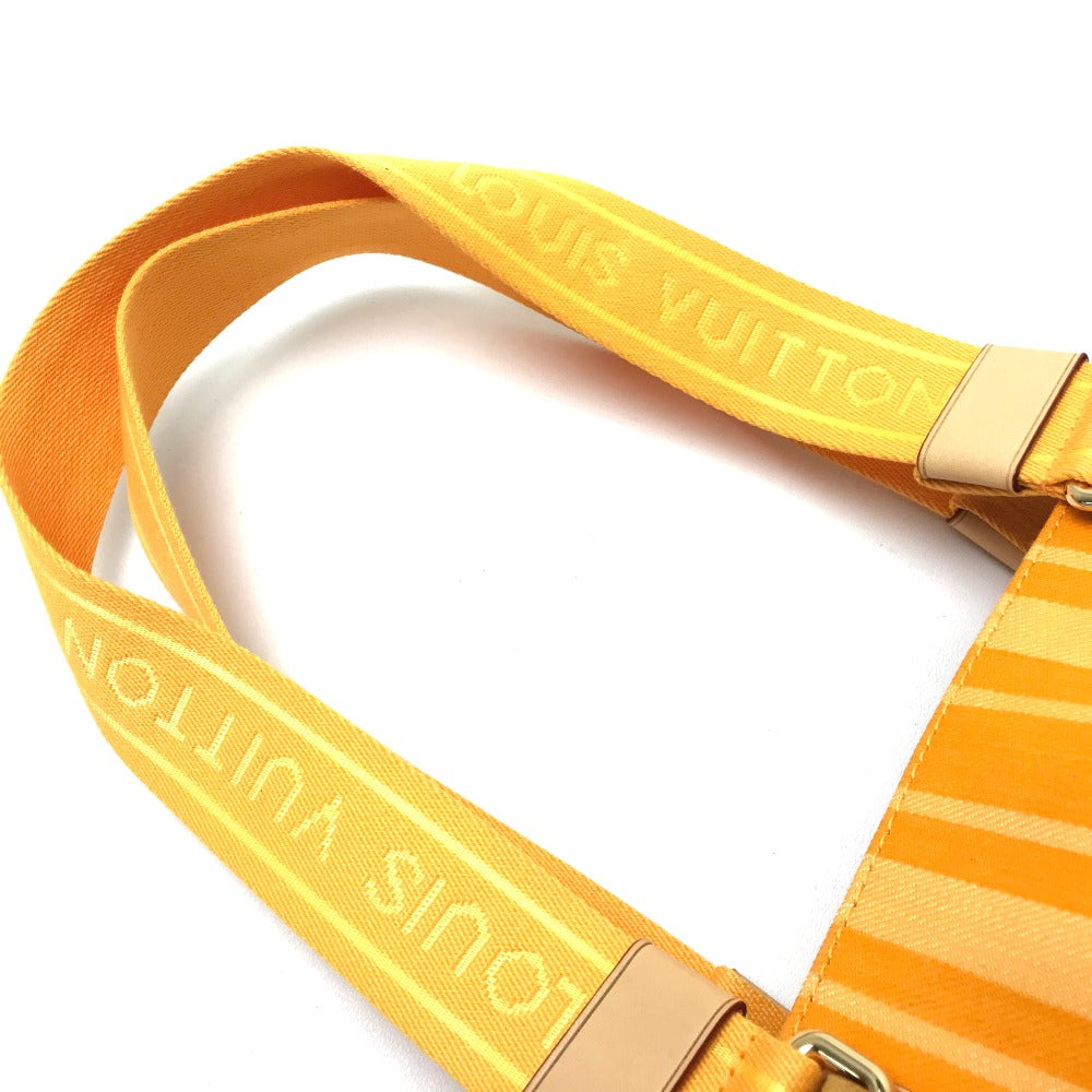 LOUIS VUITTON M94145 Plan Soleil Cabas PM Shoulder Bag/Tote Bag, Canvas, Women's, Jaune Passion, Yellow