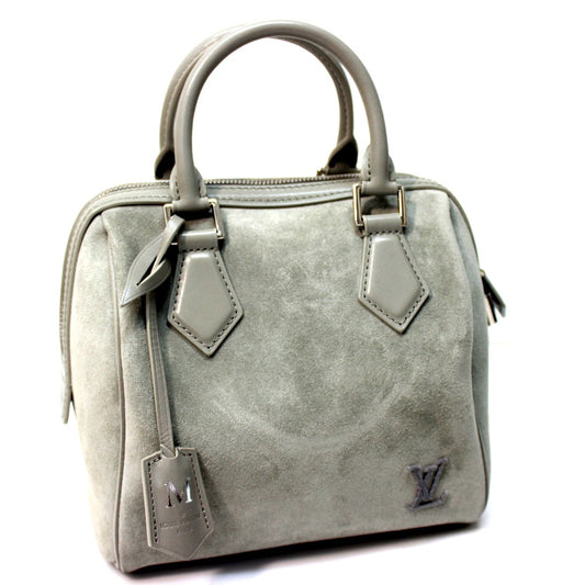 LOUIS VUITTON M48906 2013年 イリュージョンライン スピーディ キューブPM カバン レディース ハンドバッグ スエード レディース グリス グレー