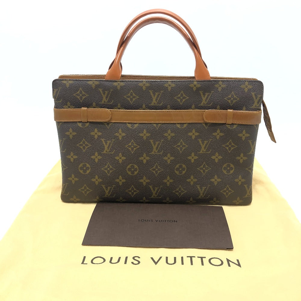 LOUIS VUITTON 型番不明 USA model Belt motif Vintage bag Monogram Hand Bag MonogramCanvas Brown Used