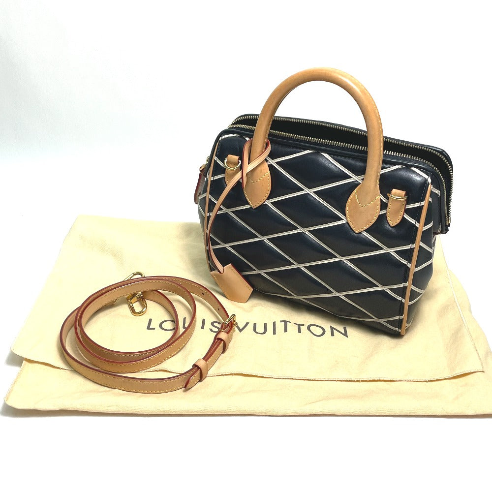LOUIS VUITTON M50011 Maltage Dock BB Bag, 2-Way, Crossbody, Shoulder, Handbag, Lambskin, Women's, Noir Black