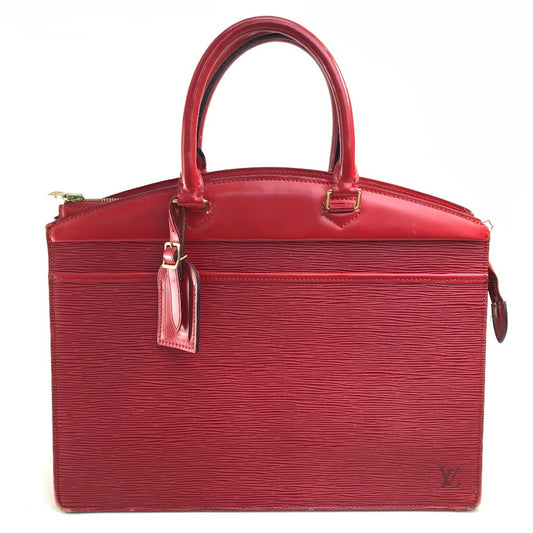 LOUIS VUITTON M48187 Epi Riviera Bag Logo Handbag Epi Leather Women's Castilian Red