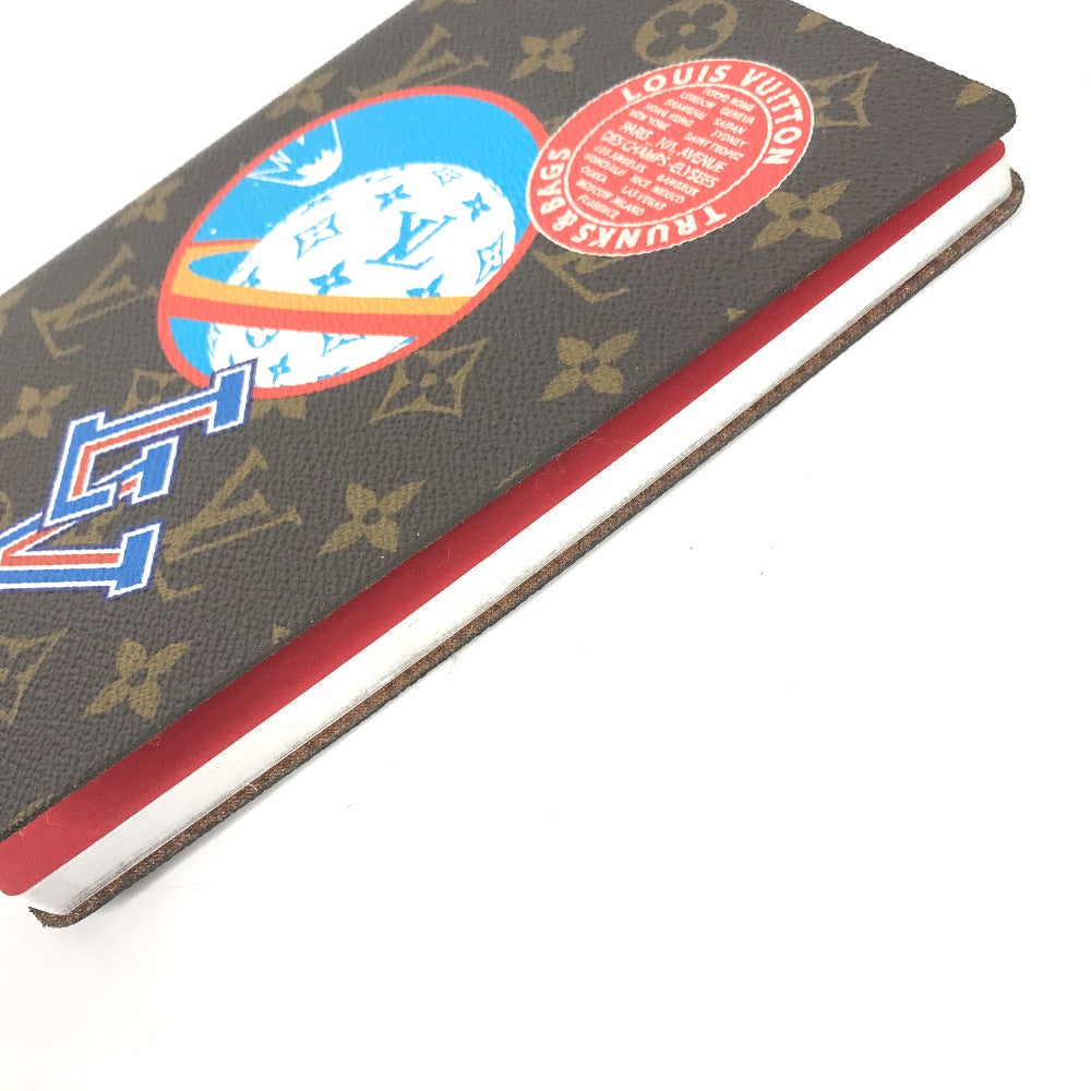 LOUIS VUITTON GI0208 Monogram Cahier Clemence Notebook Stationery Notepad Notebook Monogram Canvas Women's Brown