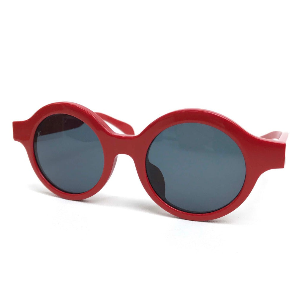 LOUIS VUITTON Z0989 17aw Supreme Louis Vuitton ROUND (RED) シュプリーム サングラス  サングラス プラスチック ユニセックス | brandshop-reference