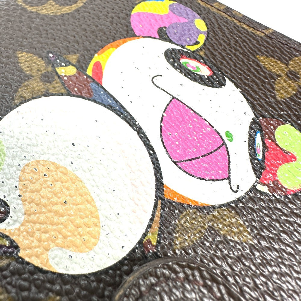 LOUIS VUITTON R20011 モノグラムパンダ 村上隆 アジェンダPM システム手帳 ステーショナリー 手帳カバー モノグラムキャンバス レディース ブラウン - brandshop-reference