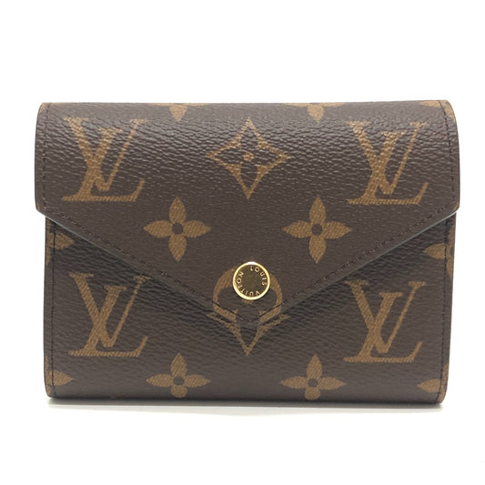 LOUIS VUITTON M62472 Portefeuille Victorine Wallet Mini Wallet 3-Fold Wallet Monogram Canvas Women's Brown