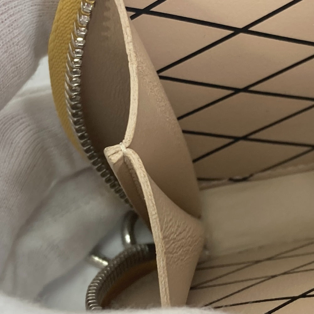 LOUIS VUITTON M52747 財布 小銭入れ チェーン付き マイクロ・ボワット・シャポー 新宿伊勢丹限定 コインケース レザー メンズ ベージュ