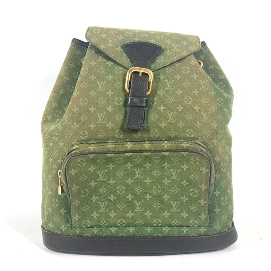 LOUIS VUITTON M92456 モノグラムミニ モンスリ GM バックパック カバン リュックサック モノグラムミニキャンバス ユニセックス カーキ - brandshop-reference