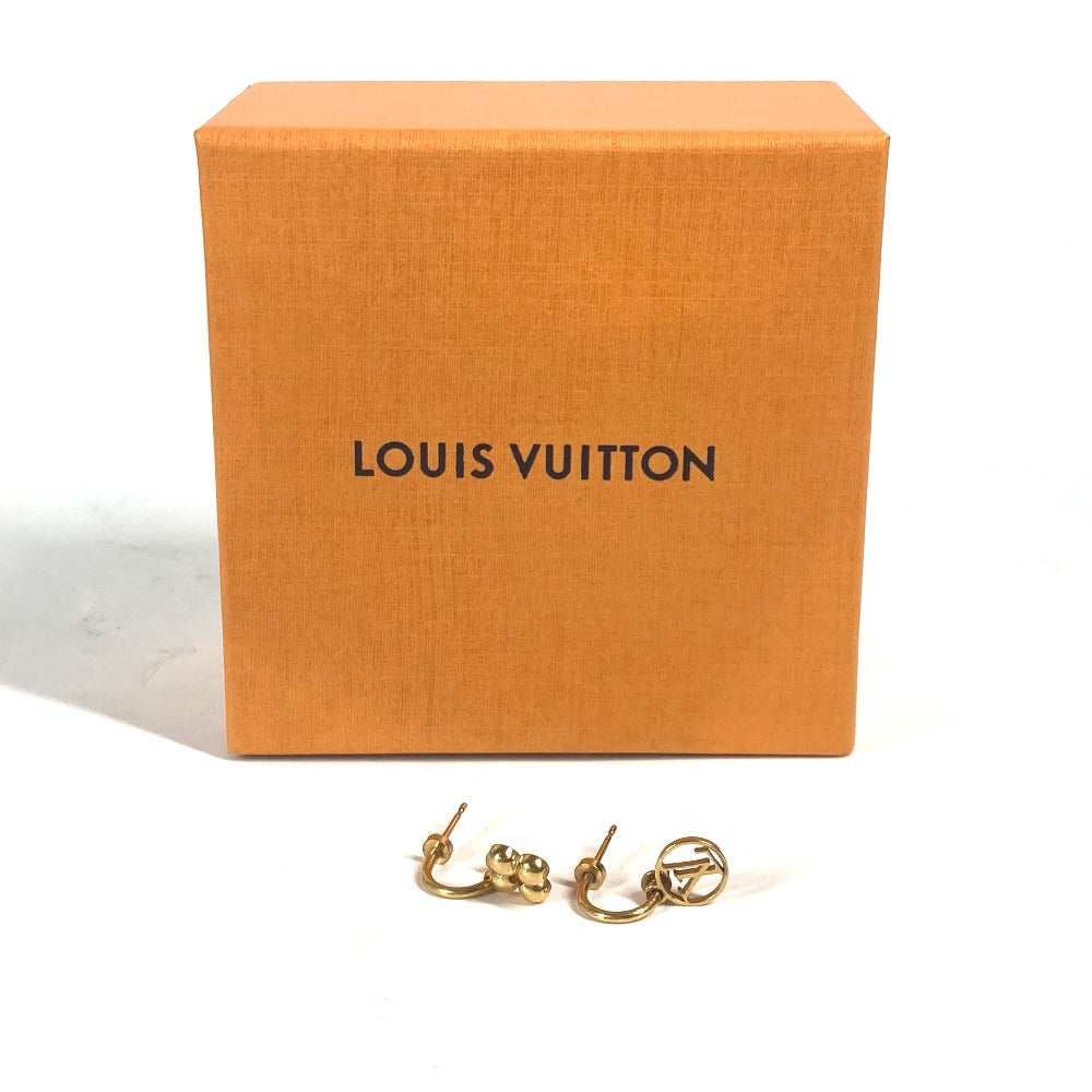 LOUIS VUITTON M64859 モノグラムフラワー ピアス・ブルーミング アクセサリー ピアス メタル レディース ゴールド