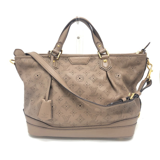 LOUIS VUITTON M93175 Stella PM Bag 2WAY Tote Bag Bolso bandolera Monogram Mahina Ladies Beige