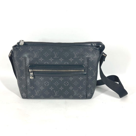 LOUIS VUITTON M44223 Monogram Eclipse Messenger Odyssey PM Messenger Bag, Crossbody Shoulder Bag, Monogram Eclipse Canvas, Unisex, Black