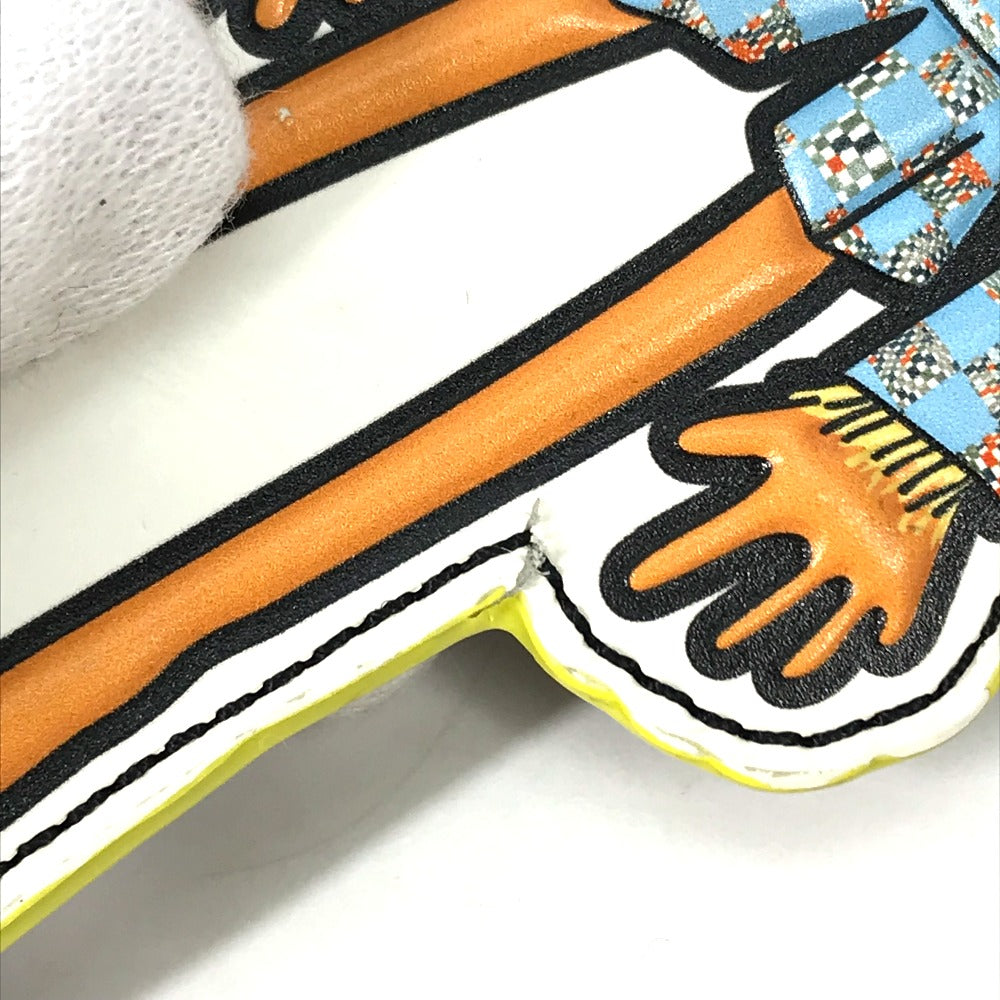 LOUIS VUITTON MP2922 LV Friends Monogram Porte-Clés LV Scarecrow Bag Charm Keychain Leather Men's Multicolor
