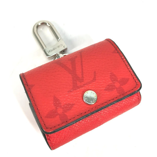 LOUIS VUITTON M77284 モノグラム イヤホン ポーチ airpods エアポッズ イヤフォンケース タイガレザー レディース - brandshop-reference