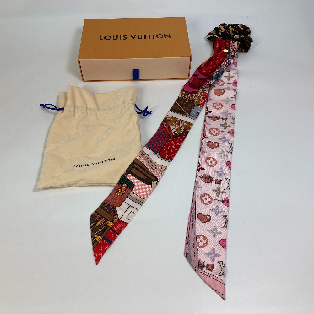 LOUIS VUITTON M76741 Accessory Scrunchie Silk Ribbon Be Mindful Hair Tie Scrunchie Silk Women's Multicolor