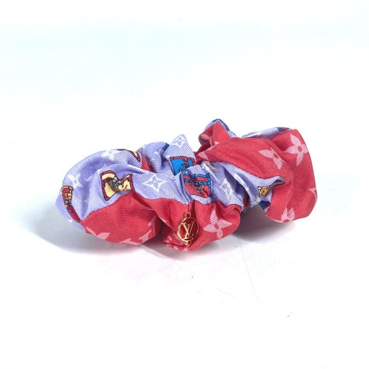 LOUIS VUITTON M77692 モノグラム シュシュセット ミニマル1個のみ ヘアアクセサリー ヘアゴム シュシュ シルク レディース - brandshop-reference