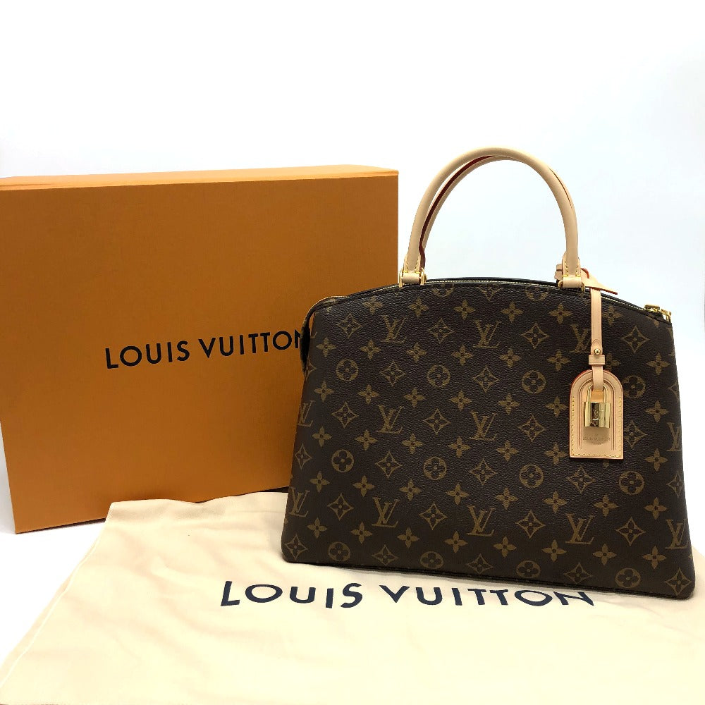LOUIS VUITTON M45898 モノグラム グラン パレ MM カバン 2WAYバッグ トートバッグ ショルダーバッグ ハンドバッグ モノグラムキャンバス レディース ブラウン