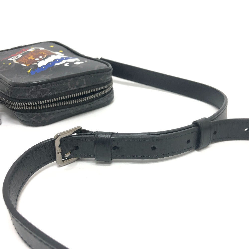 LOUIS VUITTON M45928 ダヌーヴPPM トランクプリント バック カバン 斜め掛け ショルダーバッグ モノグラムエクリプスキャンバス メンズ ブラック - brandshop-reference