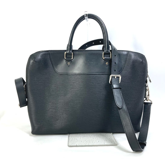 LOUIS VUITTON M50163 エピ ポルト・ドキュマン・ジュール PDJ 2WAY カバン ショルダーバッグ ブリーフケース ビジネスバッグ エピレザー メンズ ノワール ブラック