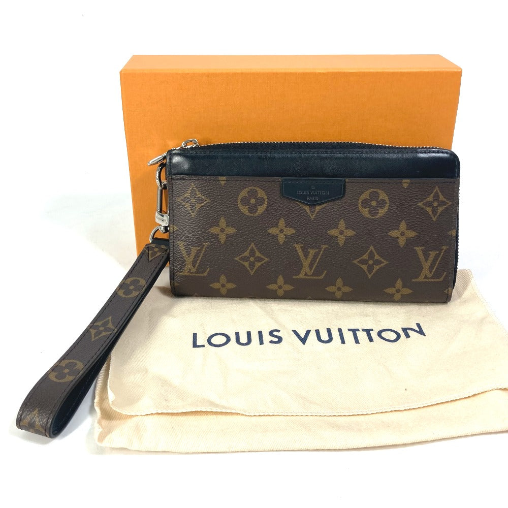 LOUIS VUITTON M69407 モノグラムマカサー ジッピードラゴンヌ ストラップ付 長財布 モノグラムキャンバス メンズ - brandshop-reference