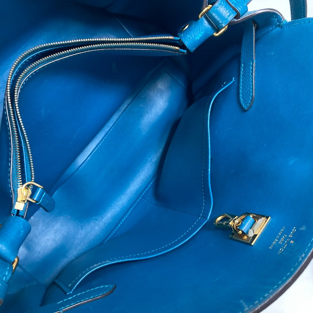 LOUIS VUITTON M55023 ハンドバッグ カバン トートバッグ ミラMM 2WAY 斜め掛け ショルダーバッグ レザー レディース コルヴェール ブルー
