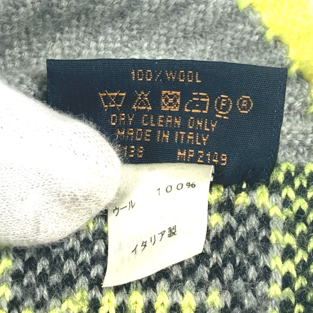 LOUIS VUITTON MP2149 フルオルイ ヘッドバンド ヘアアクセサリー ヘッドバンド ヘアバンド ウール ユニセックス イエロー - brandshop-reference