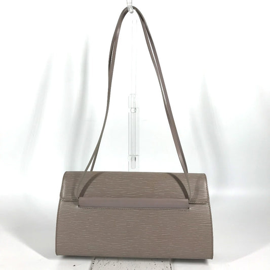 LOUIS VUITTON M5202B Epi Dinard Shoulder Bag, Epi Leather, Women's, Lilac and Purple
