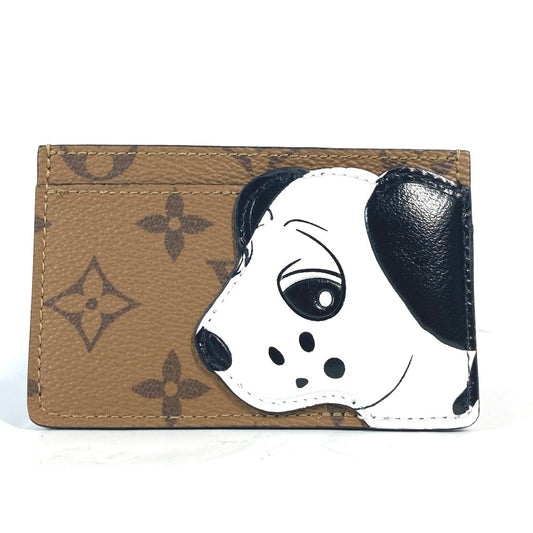 LOUIS VUITTON M83691 モノグラムリバース カードケース ポルト カルト・サーンプル 名刺入れ パスケース カードケース モノグラムリバースキャンバス レディース ブラウン - brandshop-reference