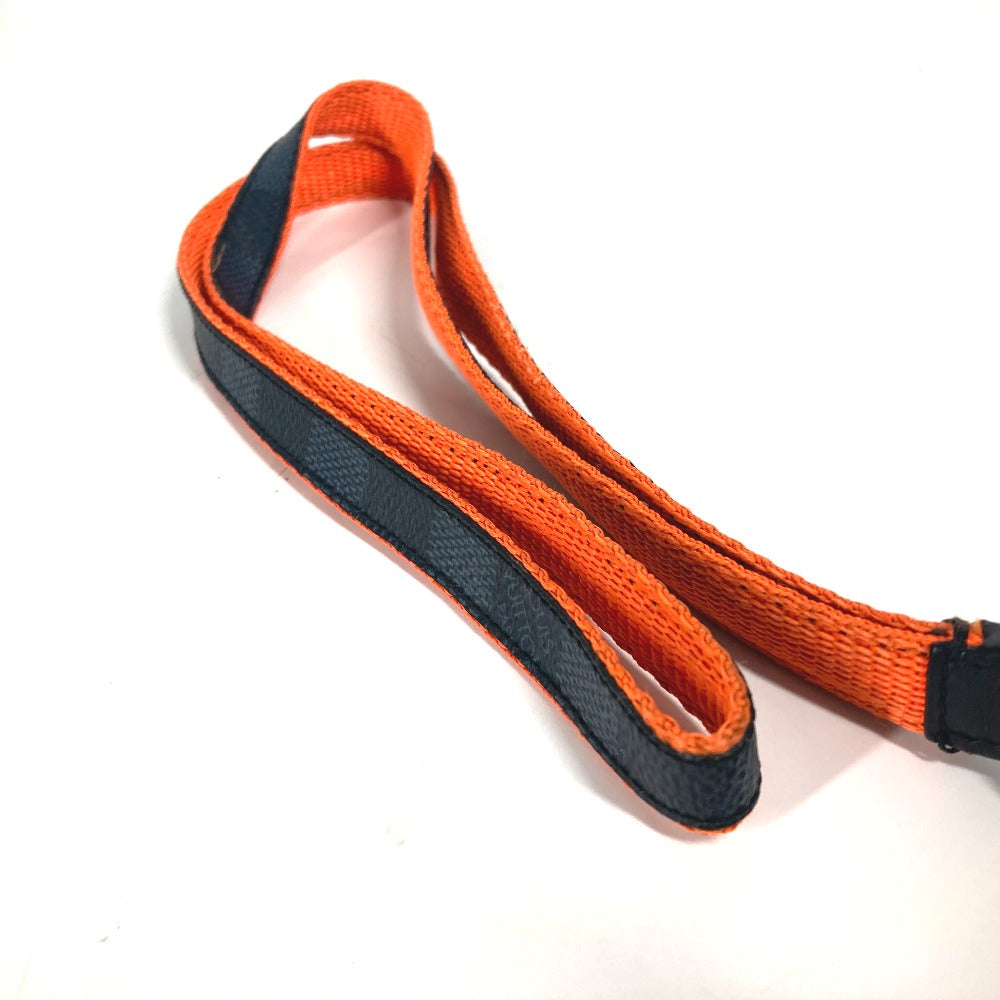 LOUIS VUITTON M67773 ダミエコバルト ポルトクレ ランヤード ネックストラップ カラビナ付き ストラップ キャンバス ユニセックス - brandshop-reference