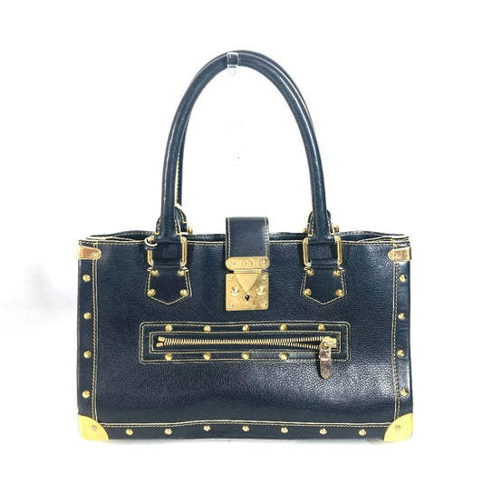 LOUIS VUITTON M91812 スハリ ファビュロー スタッズ 肩掛け カバン トートバッグ ショルダーバッグ トートバッグ スハリレザー レディース ブラック