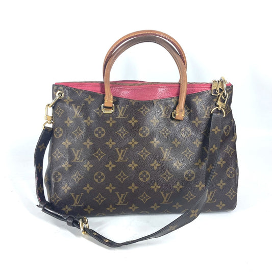 LOUIS VUITTON M40466 モノグラム パラス 2WAYバッグ トートバッグ ショルダーバッグ 肩掛け ハンドバッグ モノグラムキャンバス レディース ダリア ブラウン