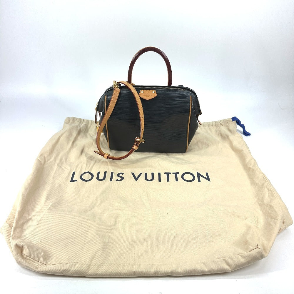 LOUIS VUITTON M93248 エピ ドッグBB 2WAYバッグ ミニボストンバッグ ハンドバッグ カバン ショルダーバッグ エピレザー レディース ノワール ブラック - brandshop-reference