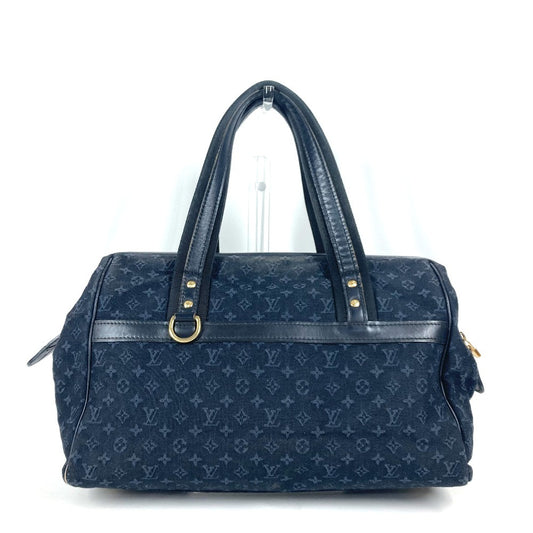 LOUIS VUITTON M92411 モノグラムミニ ジョセフィーヌGM 肩掛け カバン ボストンバッグ ショルダーバッグ モノグラムミニキャンバス レディース ネイビー - brandshop-reference