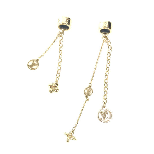 LOUIS VUITTON M69647 アップル apple イヤフォンアクセサリー ナノグラム チェーン airpods エアポッズ 雑貨 メタル ユニセックス ゴールド - brandshop-reference