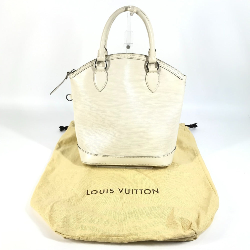 LOUIS VUITTON M4229J エピ ロックイットPM トートバッグ カバン ハンドバッグ エピレザー レディース イヴォワール ホワイト