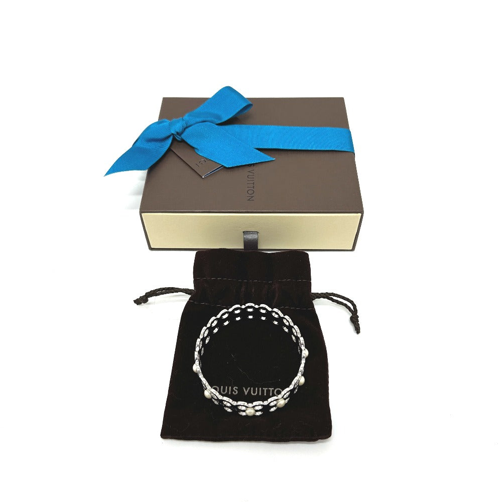 LOUIS VUITTON M66667 ハイアンドシーク バングル ブレスレット メタル レディース シルバー - brandshop-reference