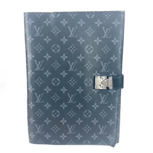 LOUIS VUITTON GI0273 モノグラムエクリプス ポルトドキュマン フランクGM カバン ポーチ クラッチバッグ モノグラムエクリプスキャンバス ユニセックス ブラック - brandshop-reference