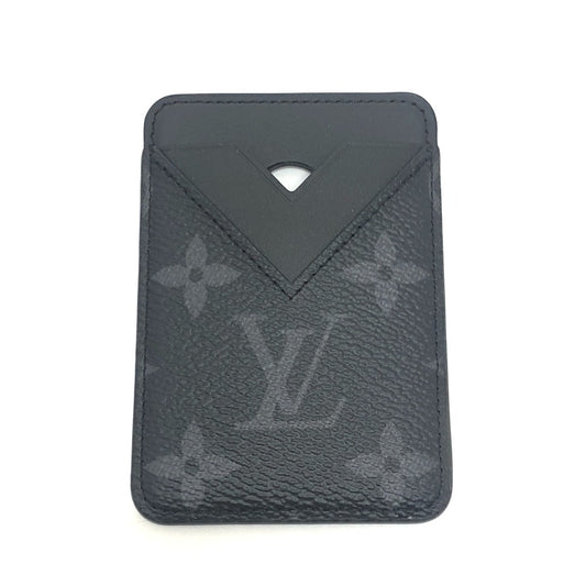LOUIS VUITTON M12602 ポルト カルト・マグネット フォンアクセサリー カードケース モノグラムエクリプスキャンバス メンズ ブラック